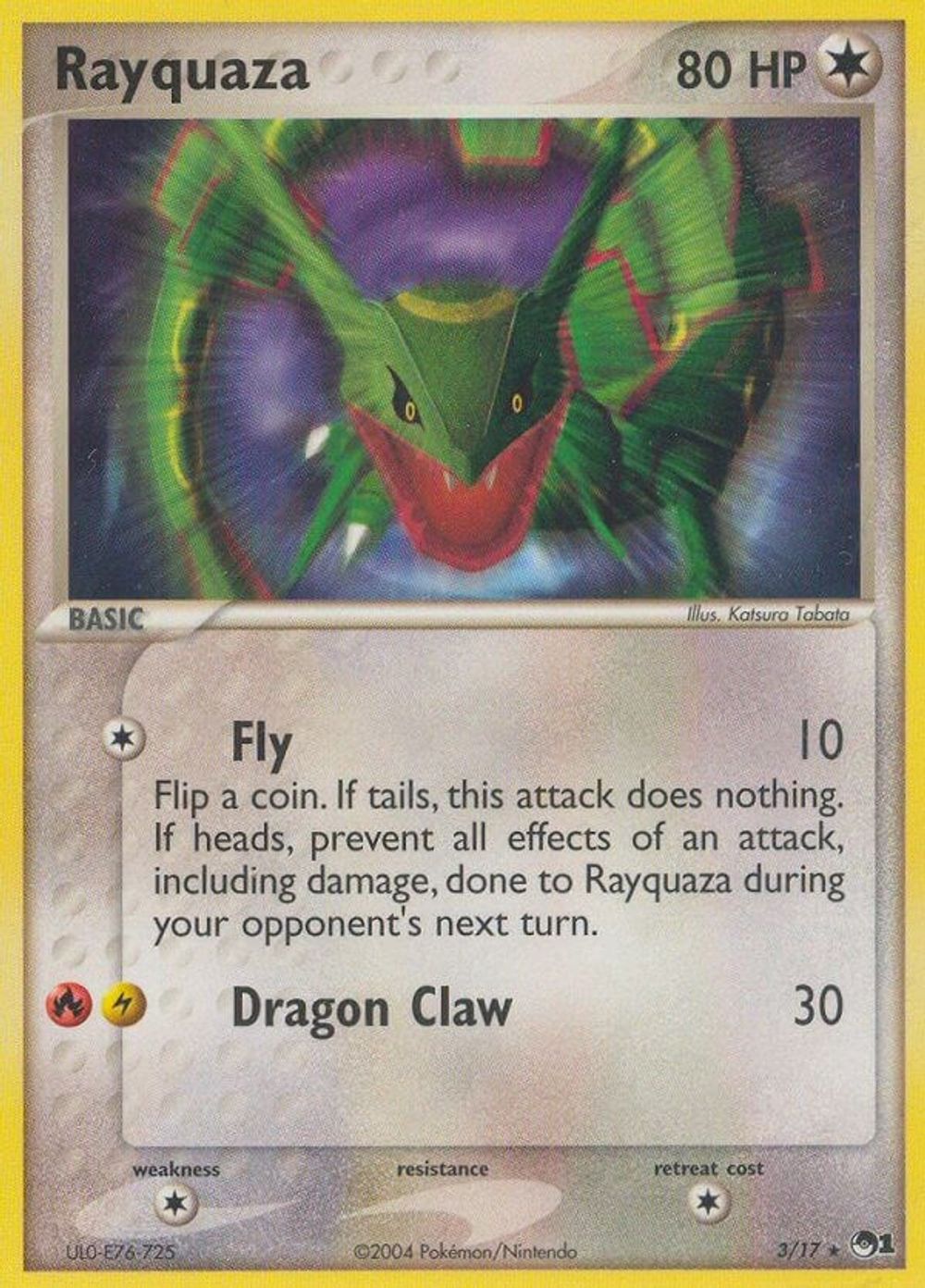 Rayquaza — POP Series 1
