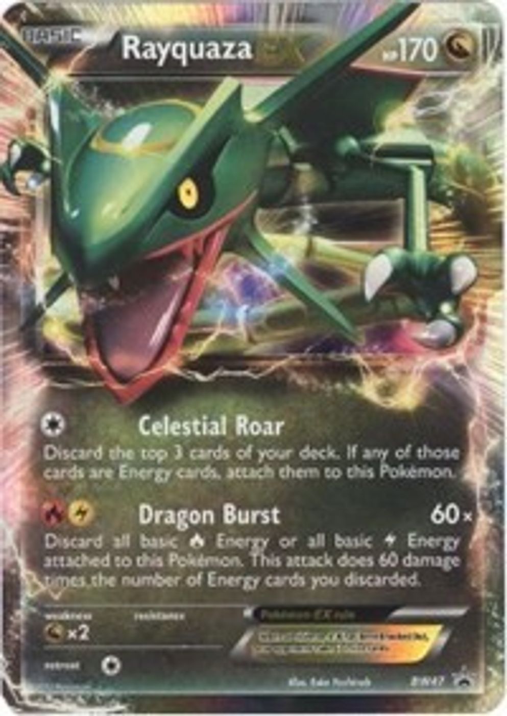 Rayquaza EX -BW47 — Black and White Promos