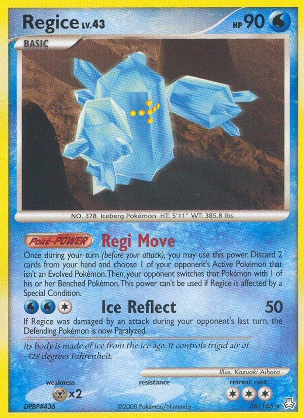 Regice — Legends Awakened