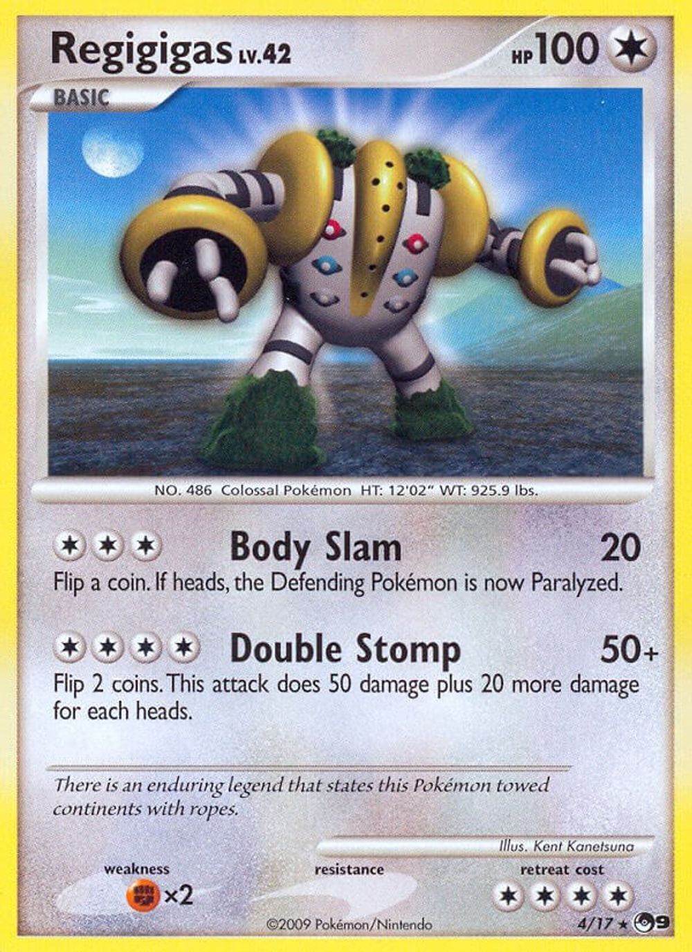 Regigigas — POP Series 9