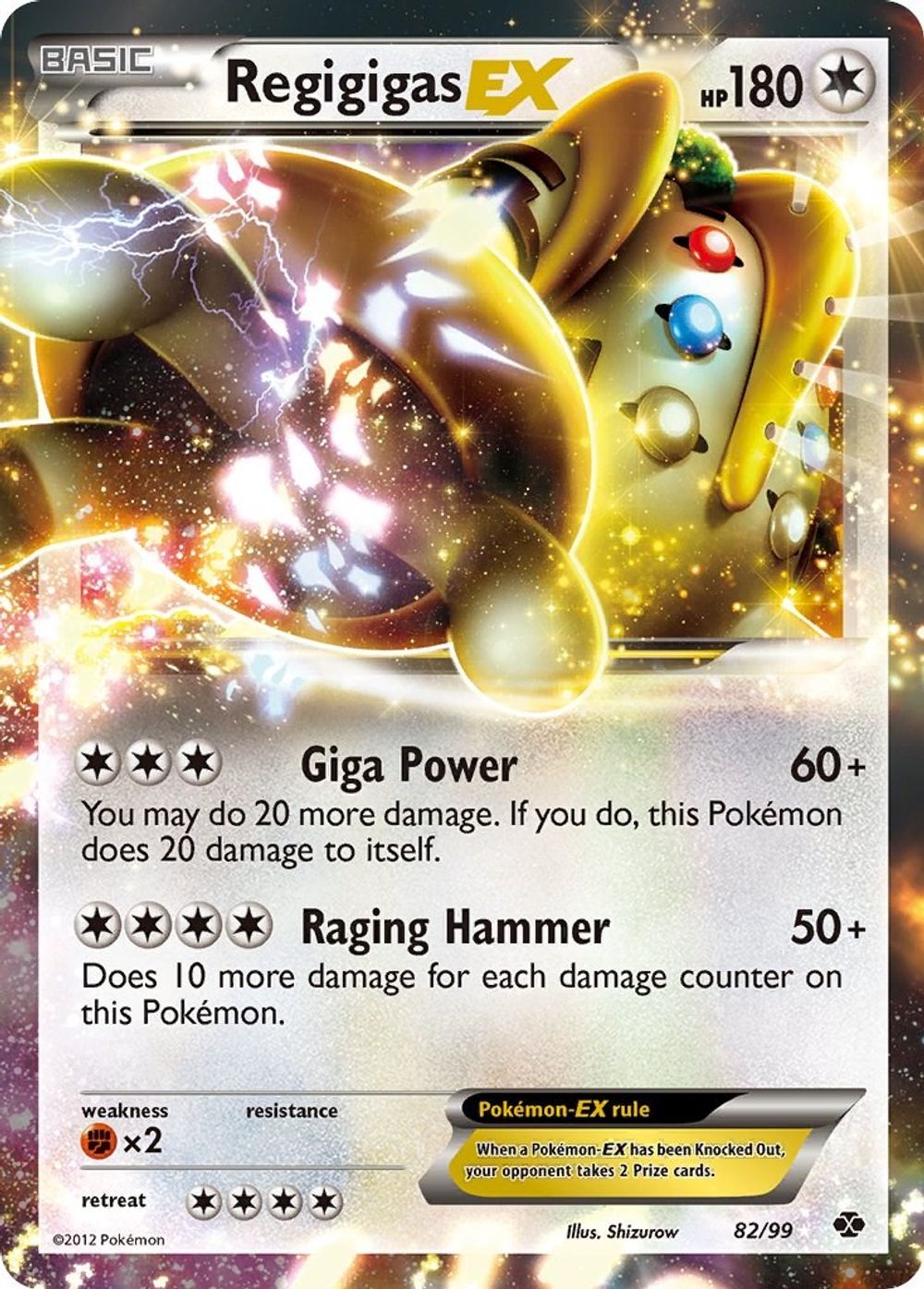 Regigigas EX — Next Destinies