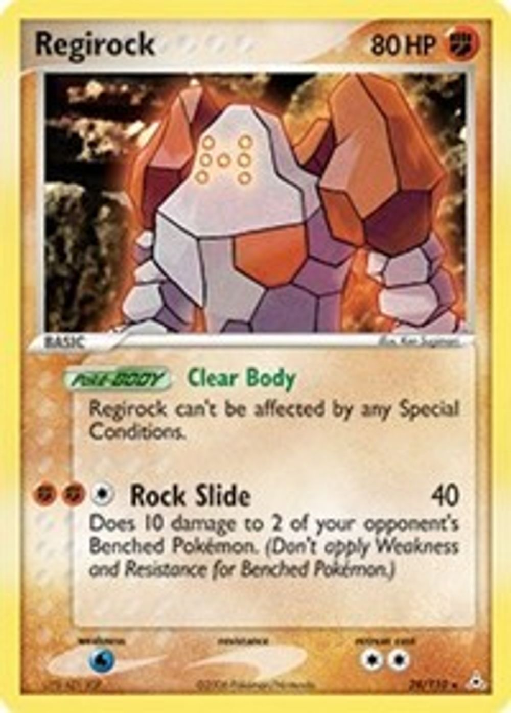 Regirock — Holon Phantoms