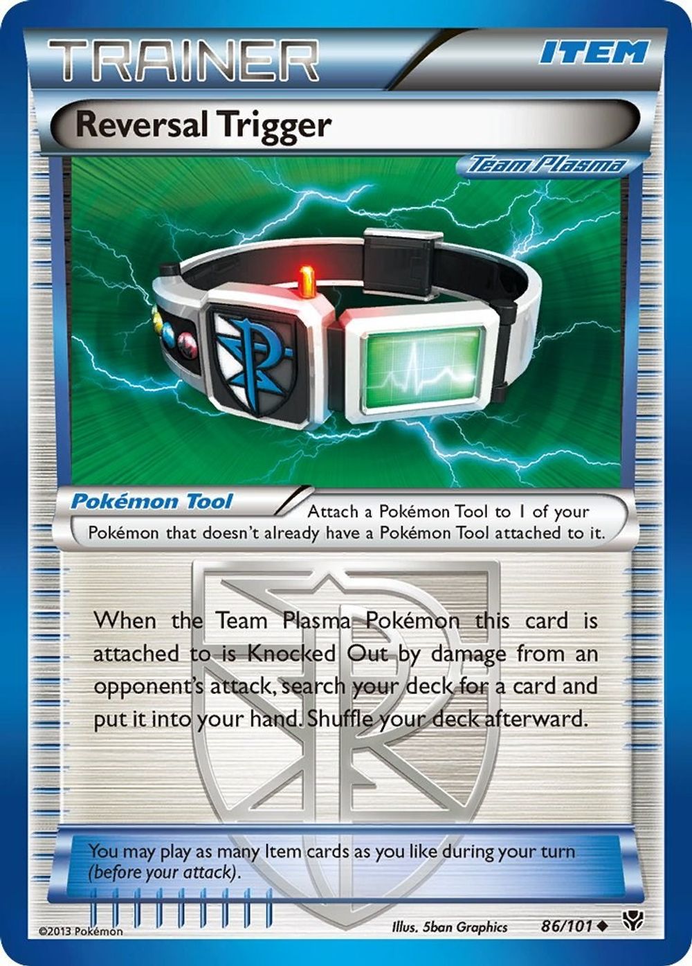 Reversal Trigger (Team Plasma) — Plasma Blast