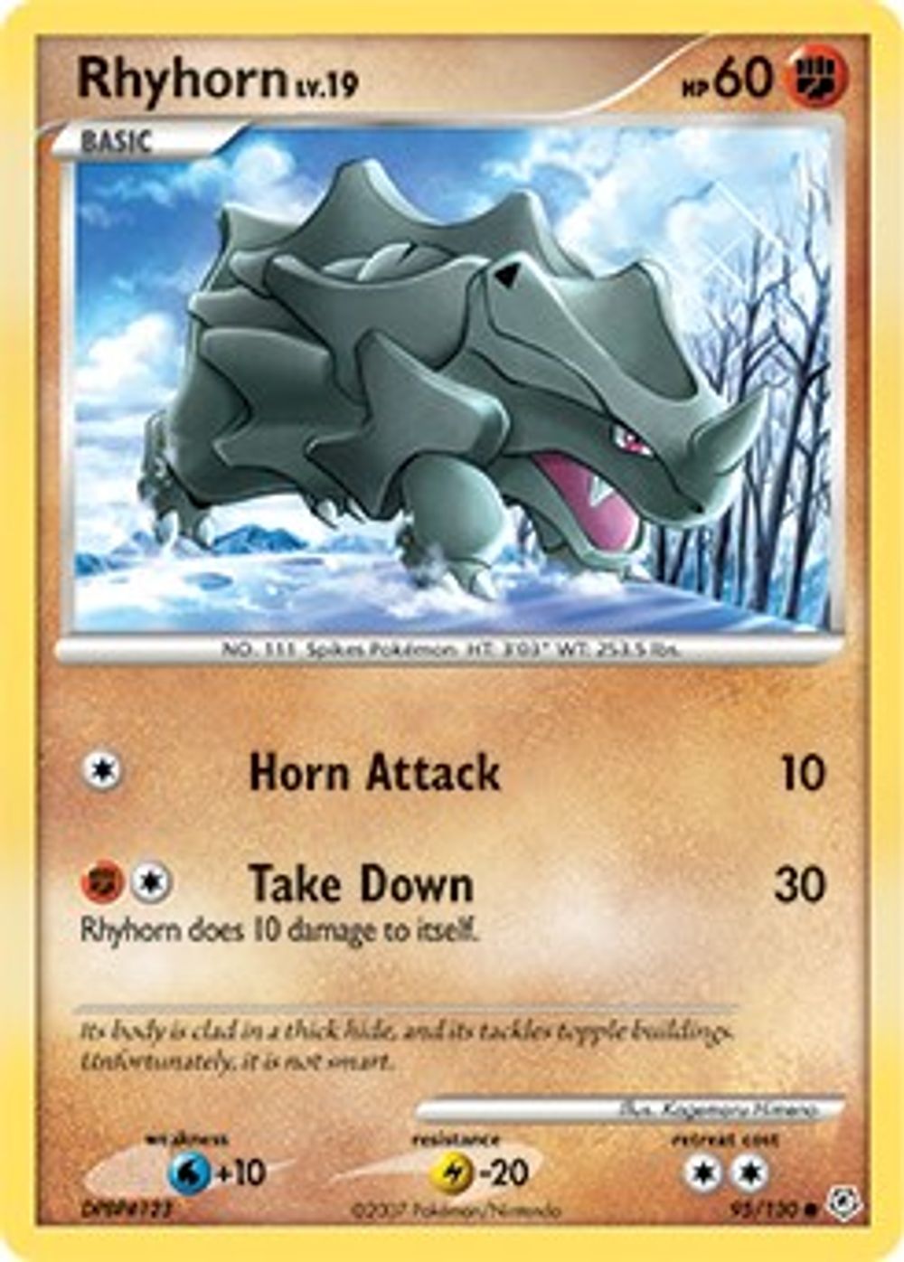 Rhyhorn — Diamond and Pearl