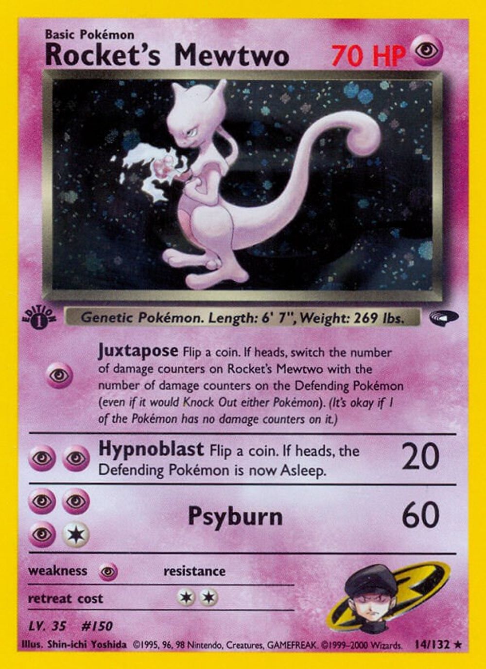 Rocket's Mewtwo — Gym Challenge