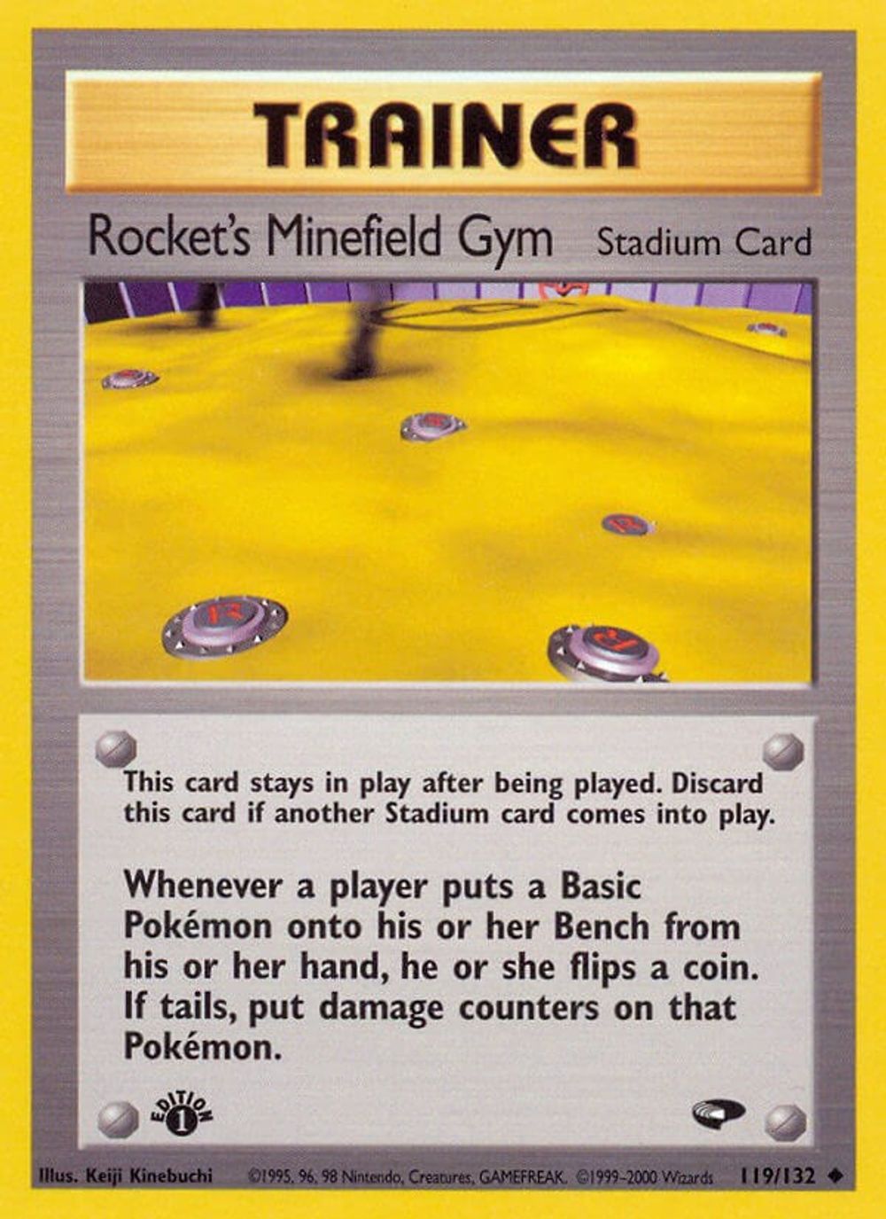 Rocket's Minefield Gym — Gym Challenge