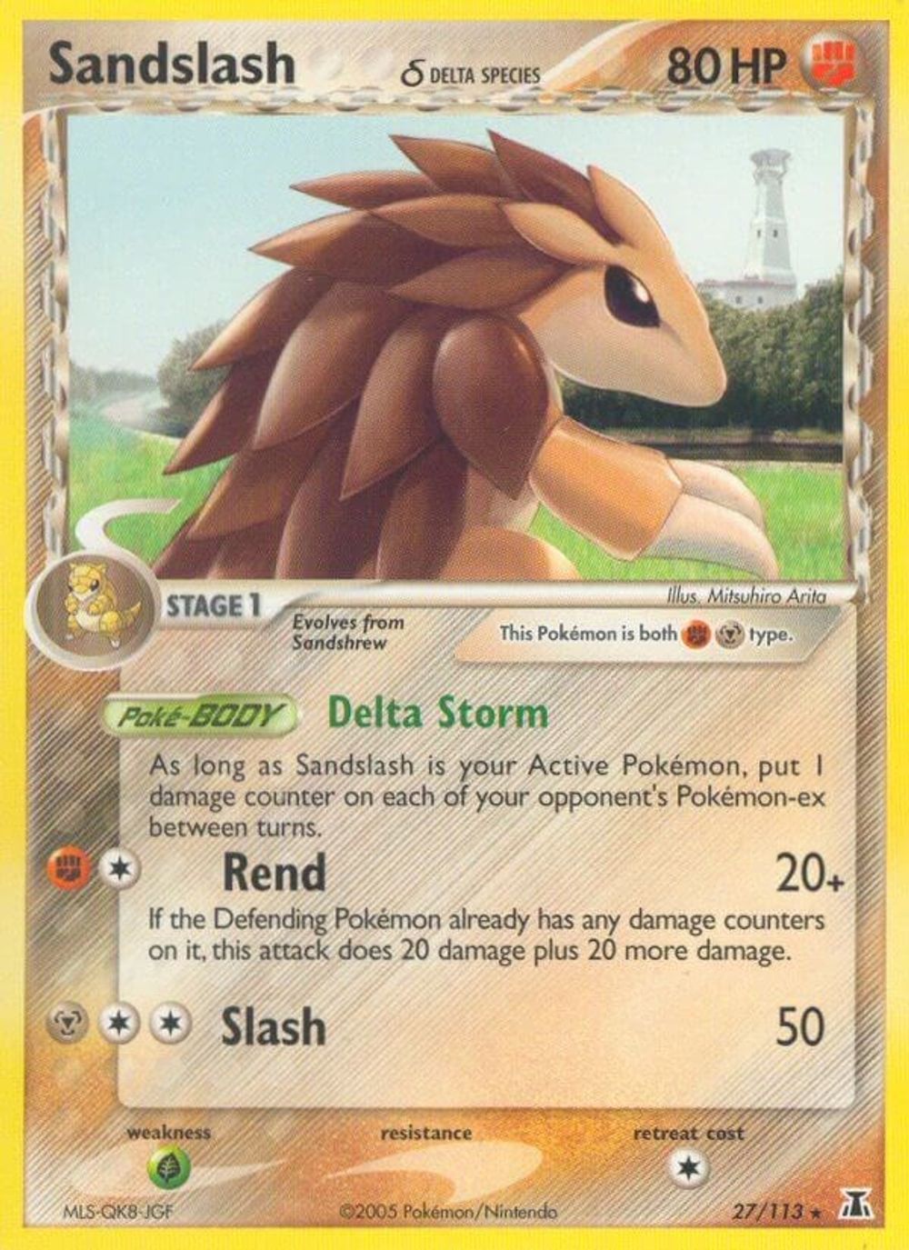 Sandslash (Delta Species) — Delta Species