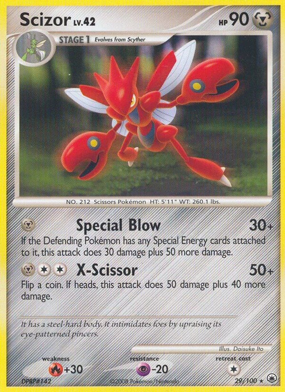 Scizor — Majestic Dawn