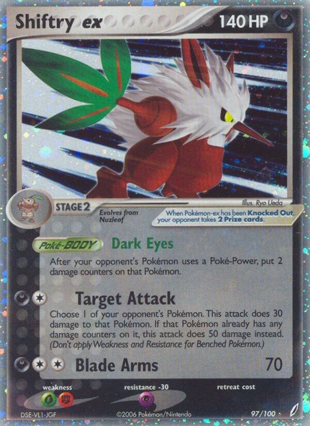 Shiftry ex — Crystal Guardians