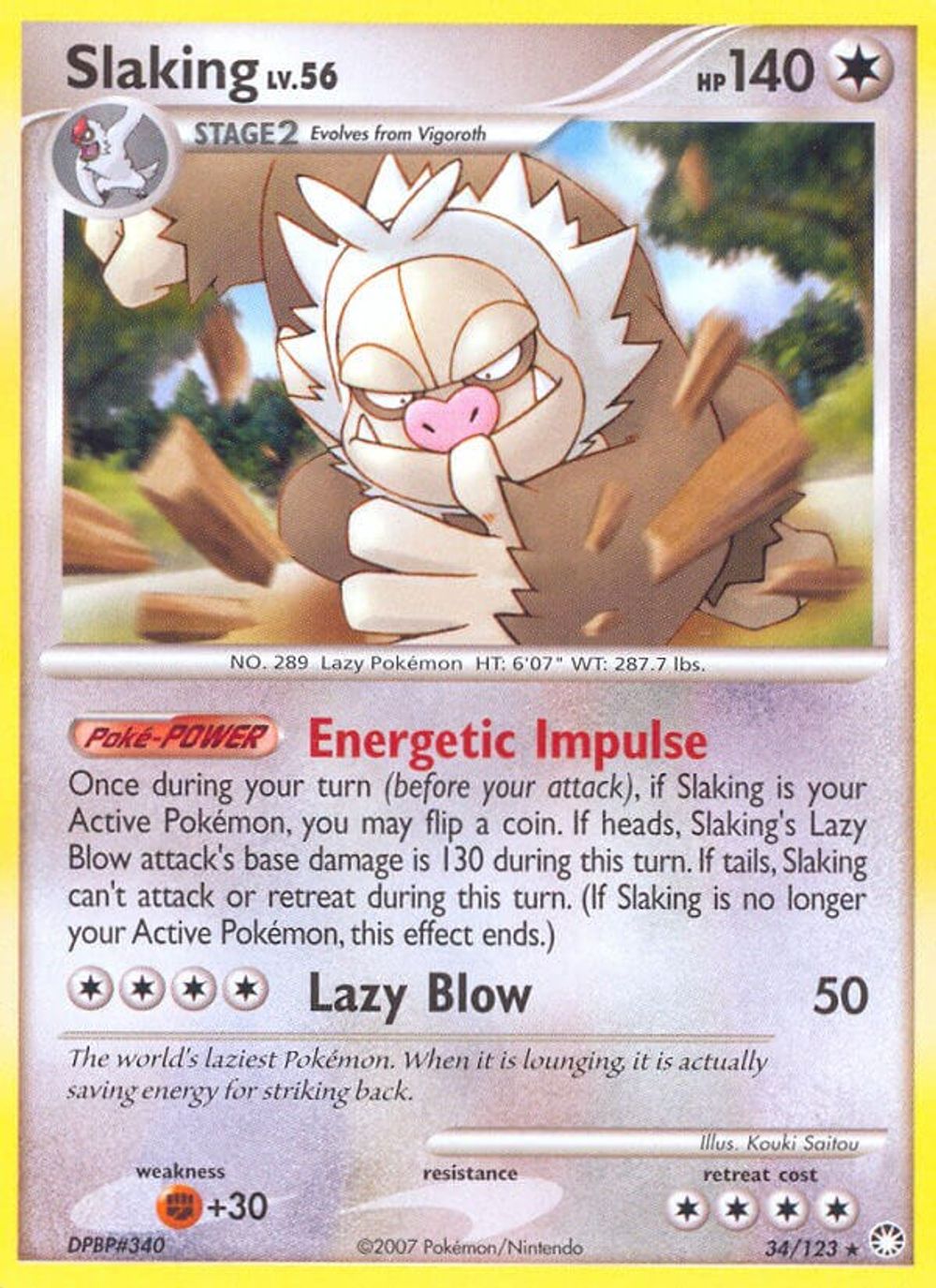 Slaking — Mysterious Treasures