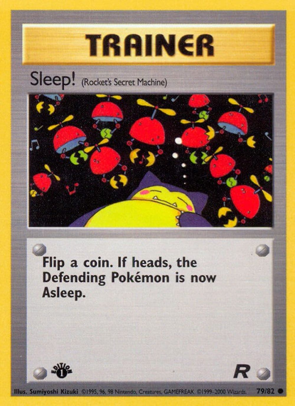 Sleep! (Rocket's Secret Machine) — Team Rocket