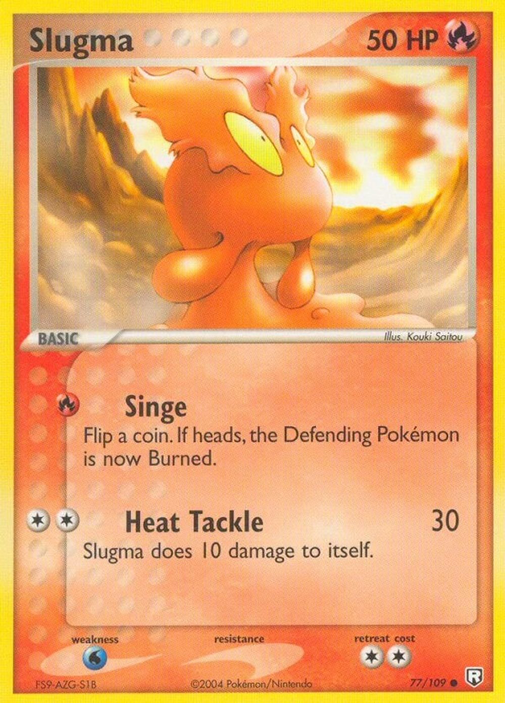 Slugma — Team Rocket Returns