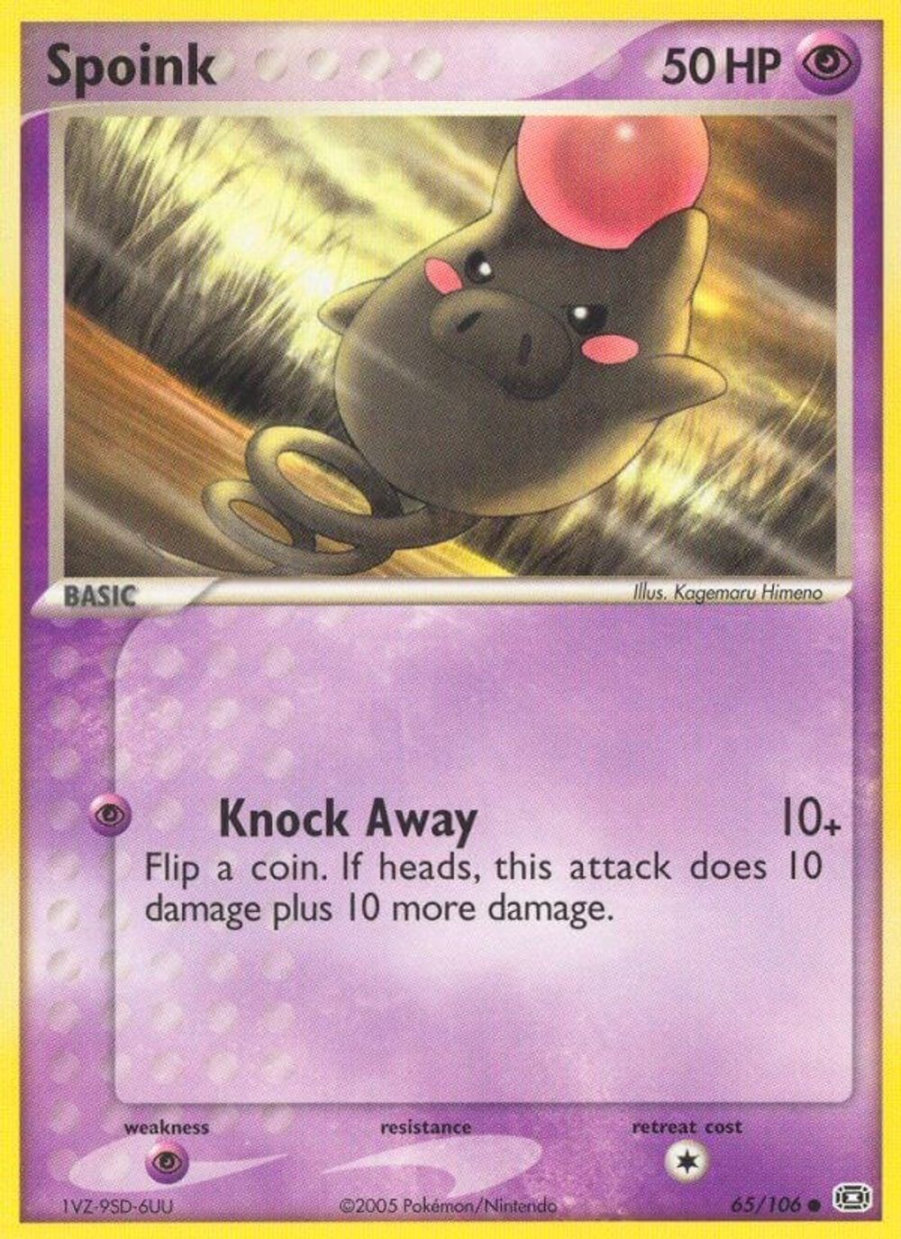 Spoink - 065/106 — Emerald