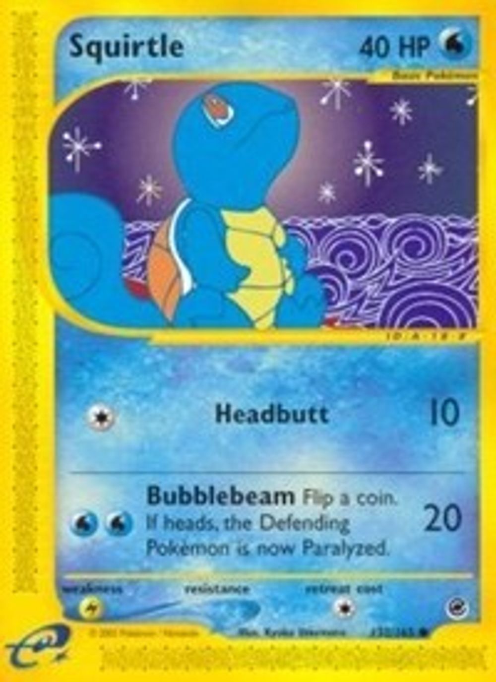 Squirtle (132) — Expedition