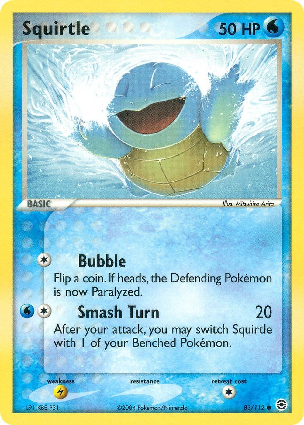 Squirtle - 083/112 — FireRed & LeafGreen
