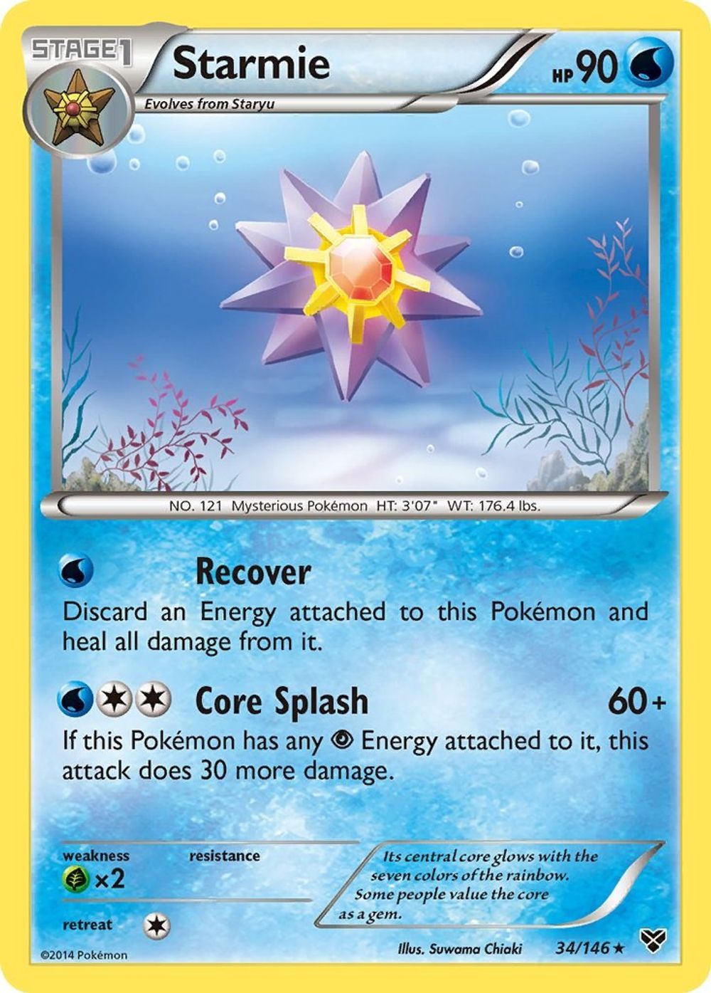 Starmie — XY Base Set
