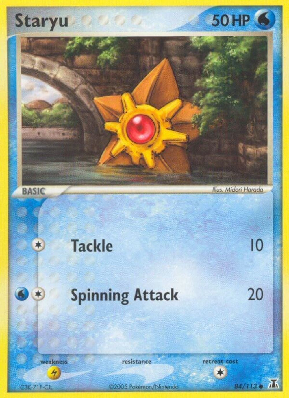 Staryu - 084/113 — Delta Species