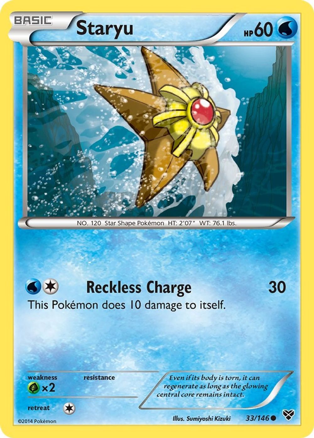 Staryu — XY Base Set