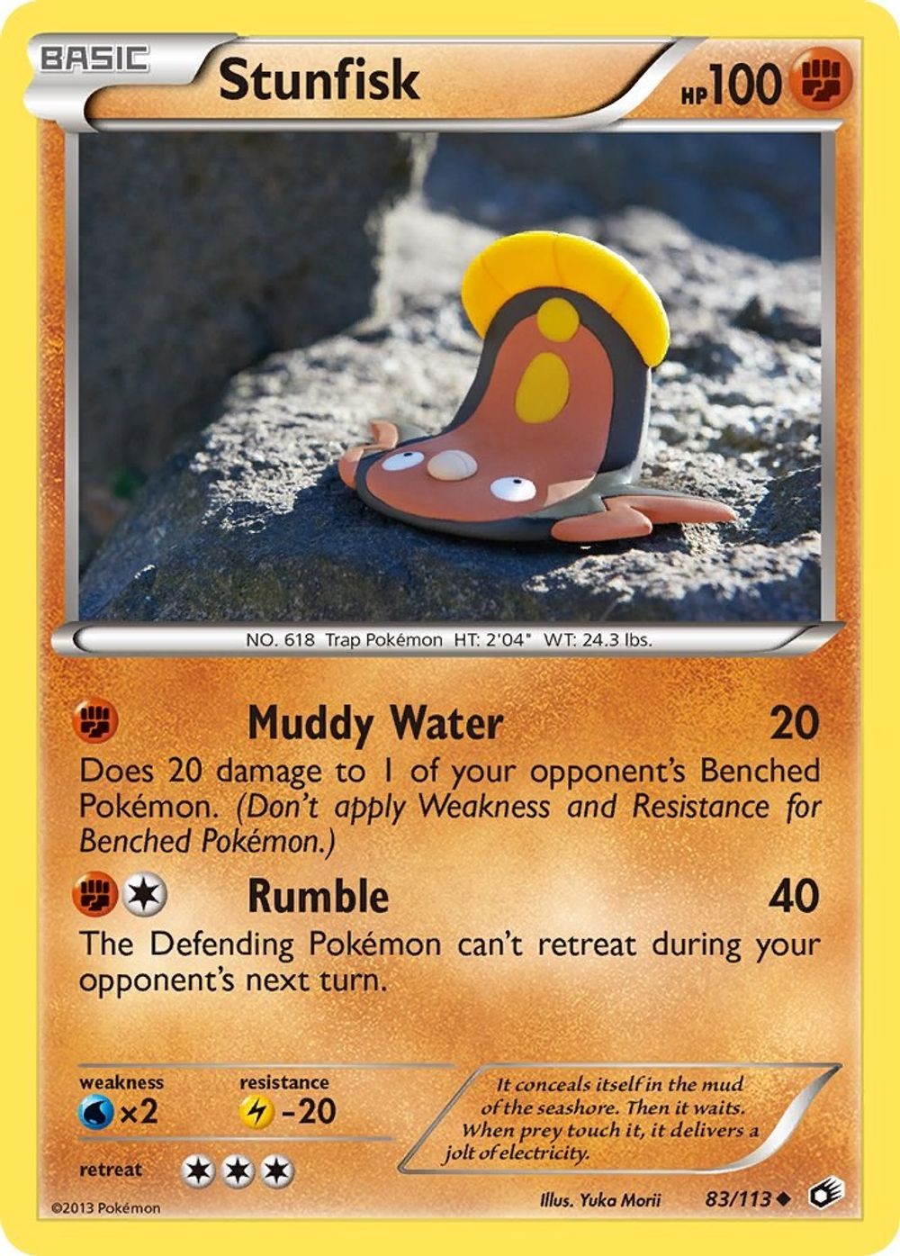 Stunfisk — Legendary Treasures