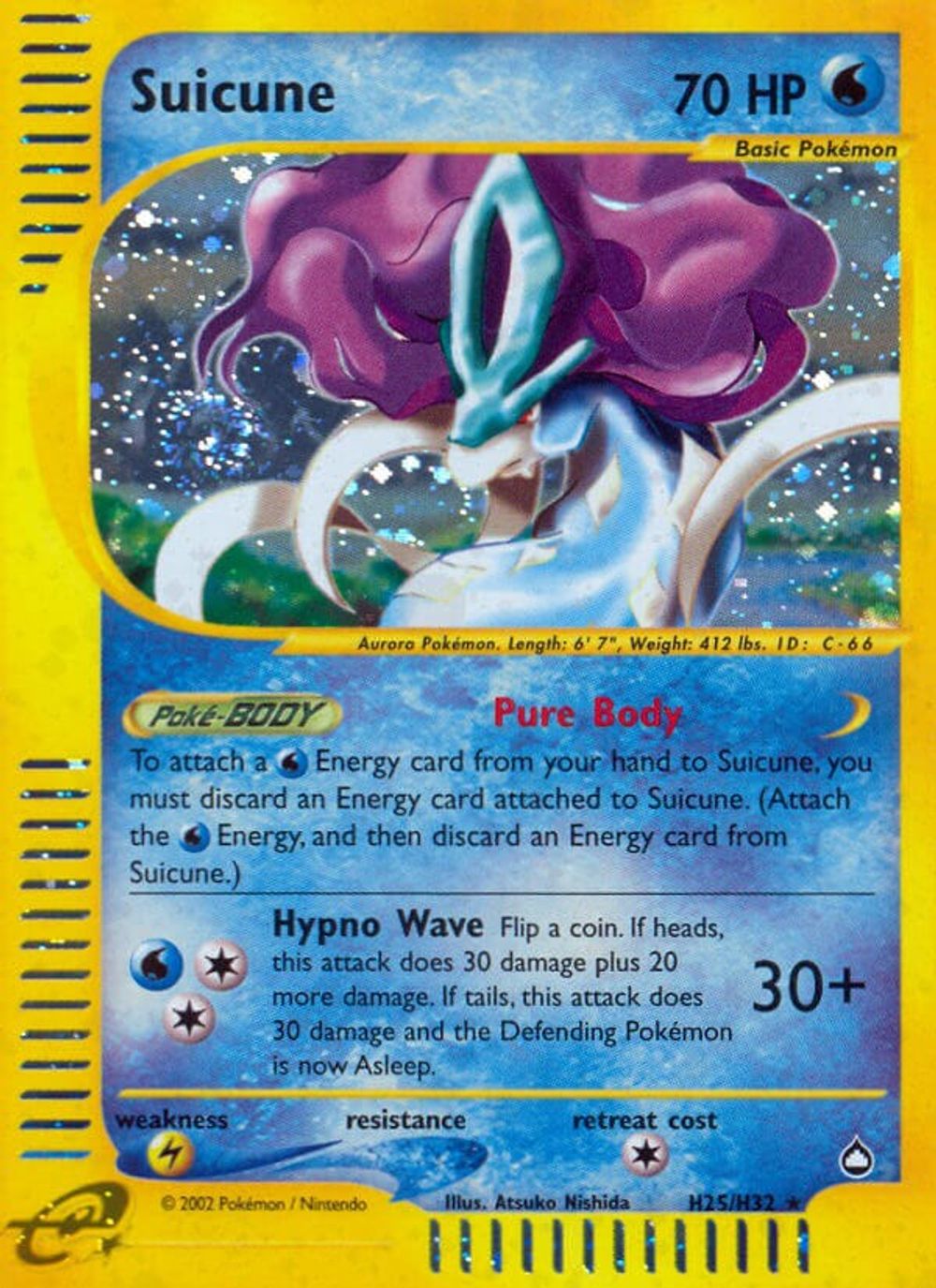 Suicune (H25) — Aquapolis
