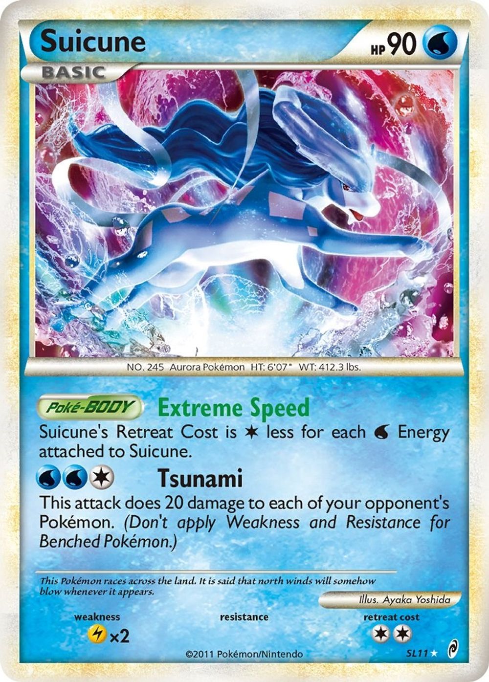 Suicune (Shiny) — Call of Legends