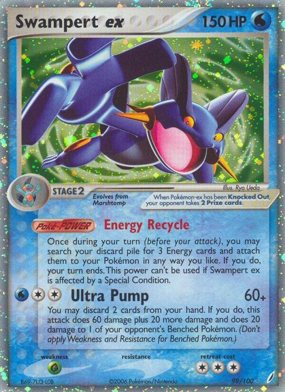 Swampert ex — Crystal Guardians