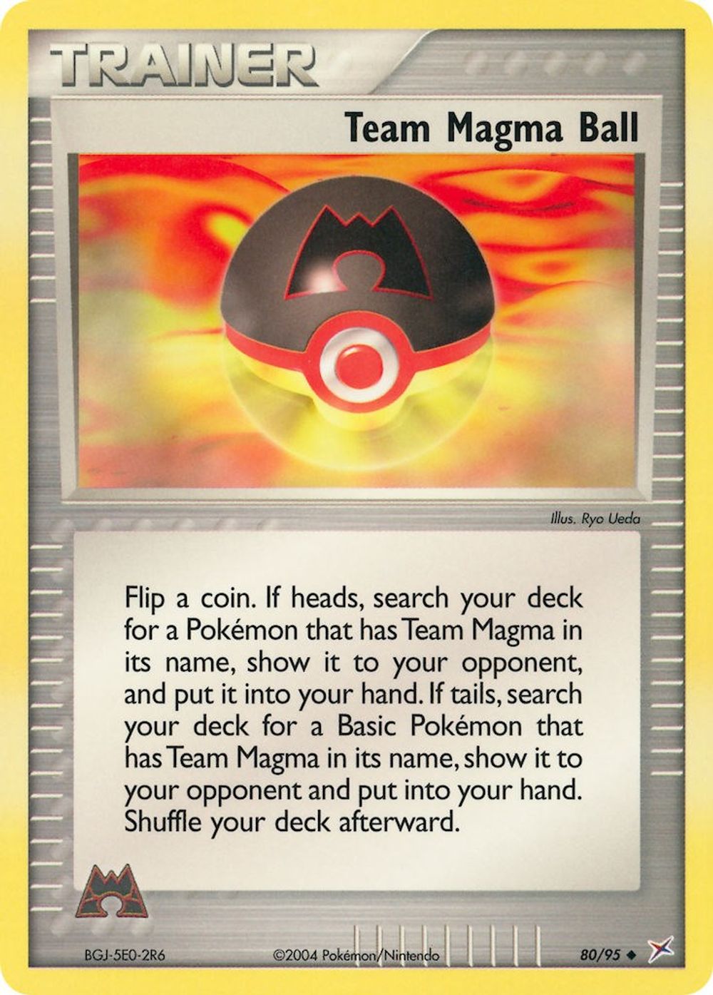Team Magma Ball — Team Magma vs Team Aqua