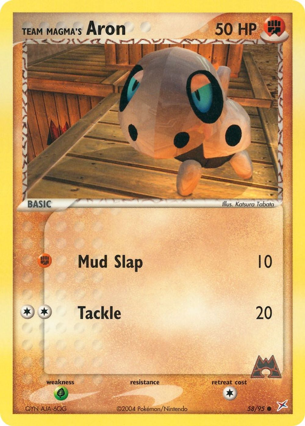 Team Magma's Aron - 58/95 — Team Magma vs Team Aqua
