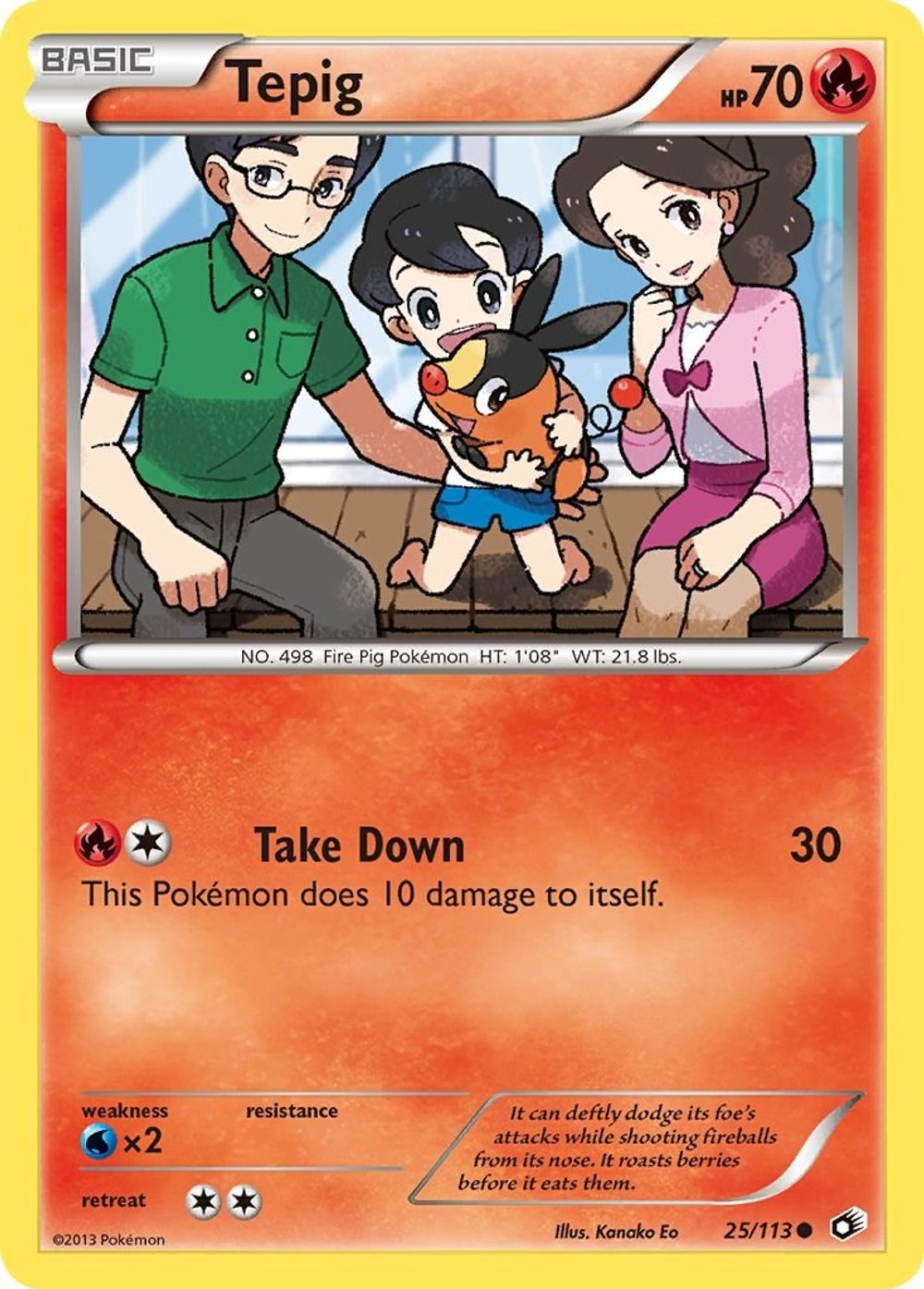 Tepig — Legendary Treasures