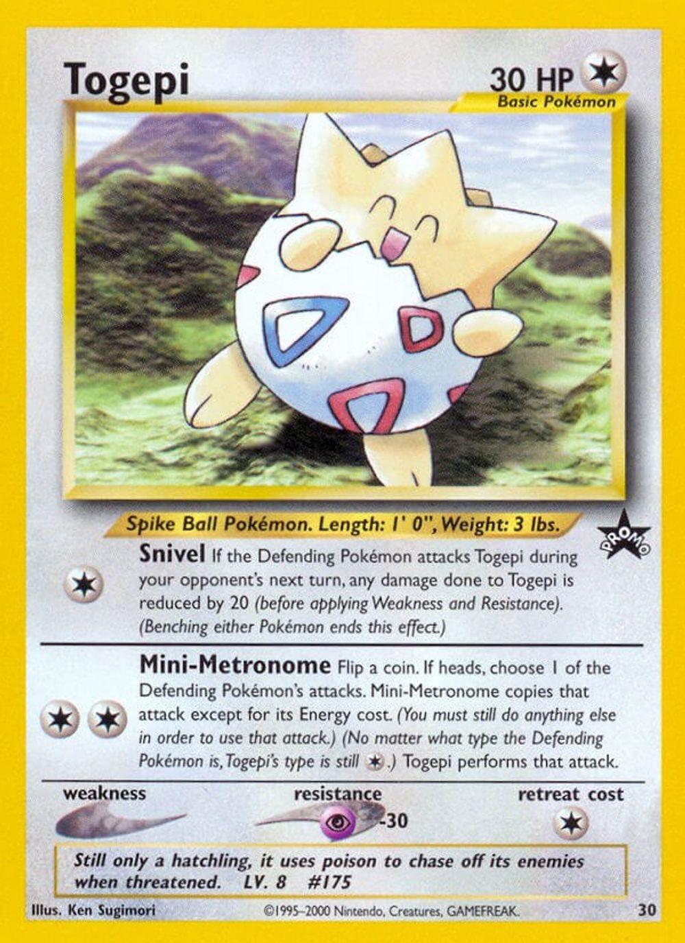 Togepi — WoTC Promo