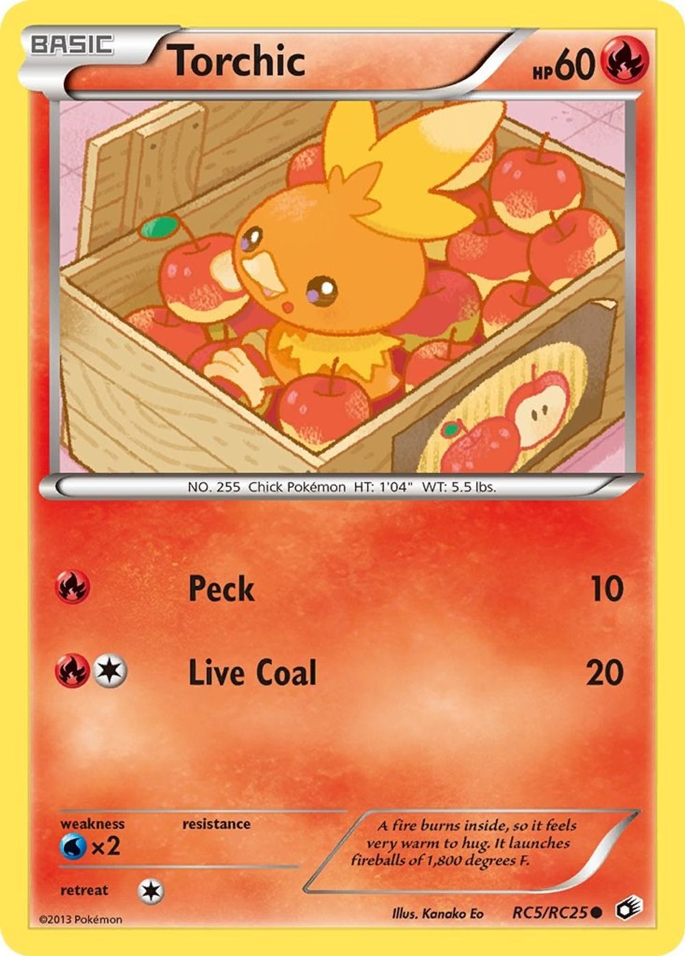 Torchic — Legendary Treasures: Radiant Collection