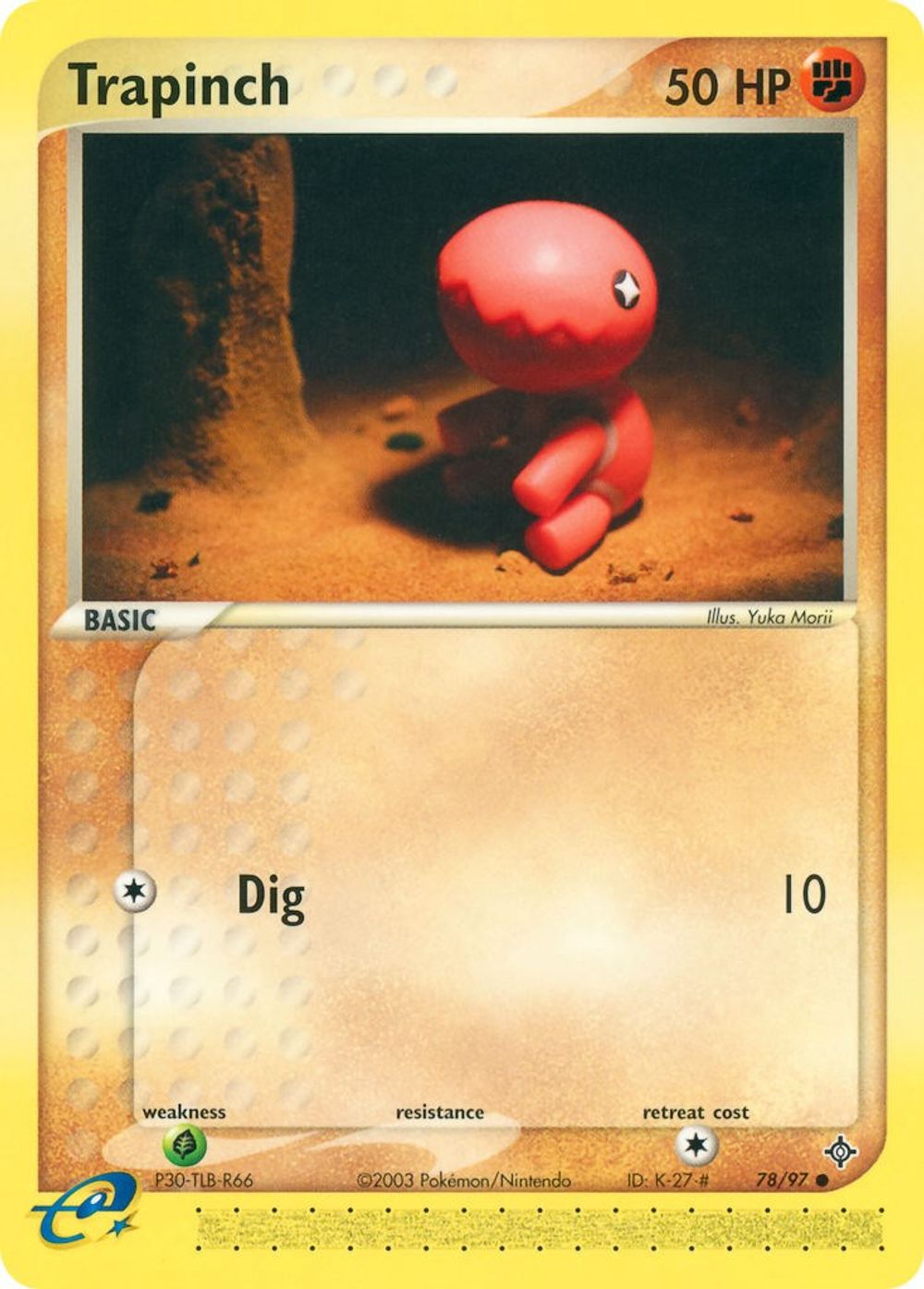 Trapinch - 78/97 — Dragon