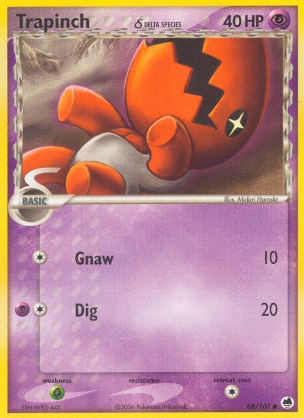 Trapinch - 068/101 (Delta Species) — Dragon Frontiers