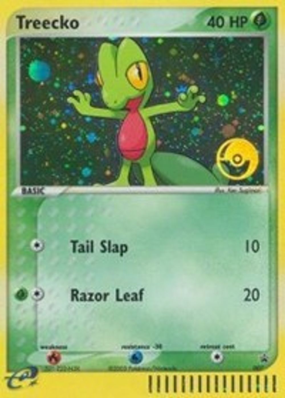Treecko - 007 (POP Tournament) — Nintendo Promos