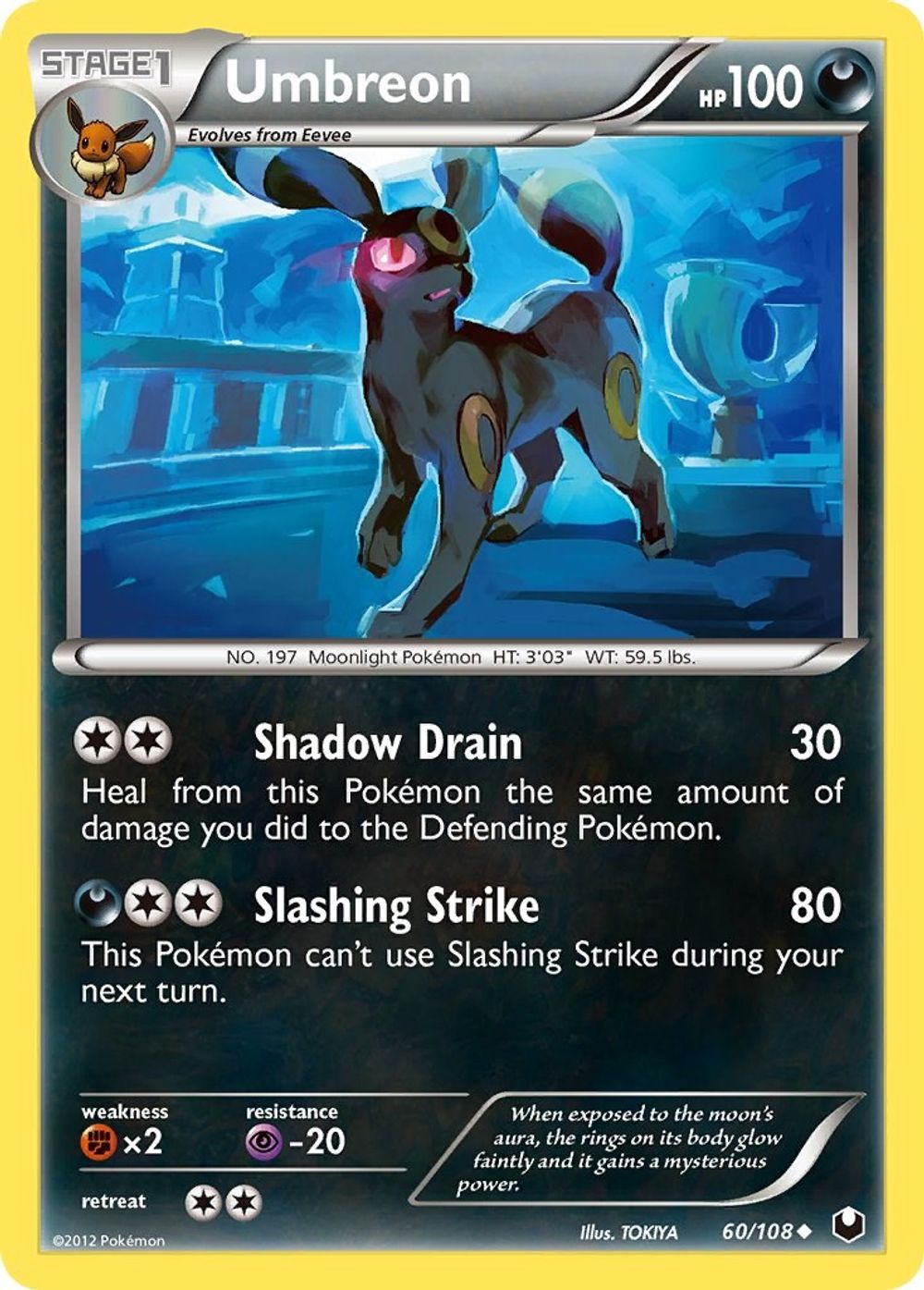 Umbreon (60) — Dark Explorers