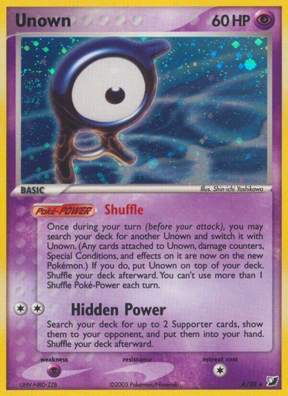 Unown (A) — Unseen Forces