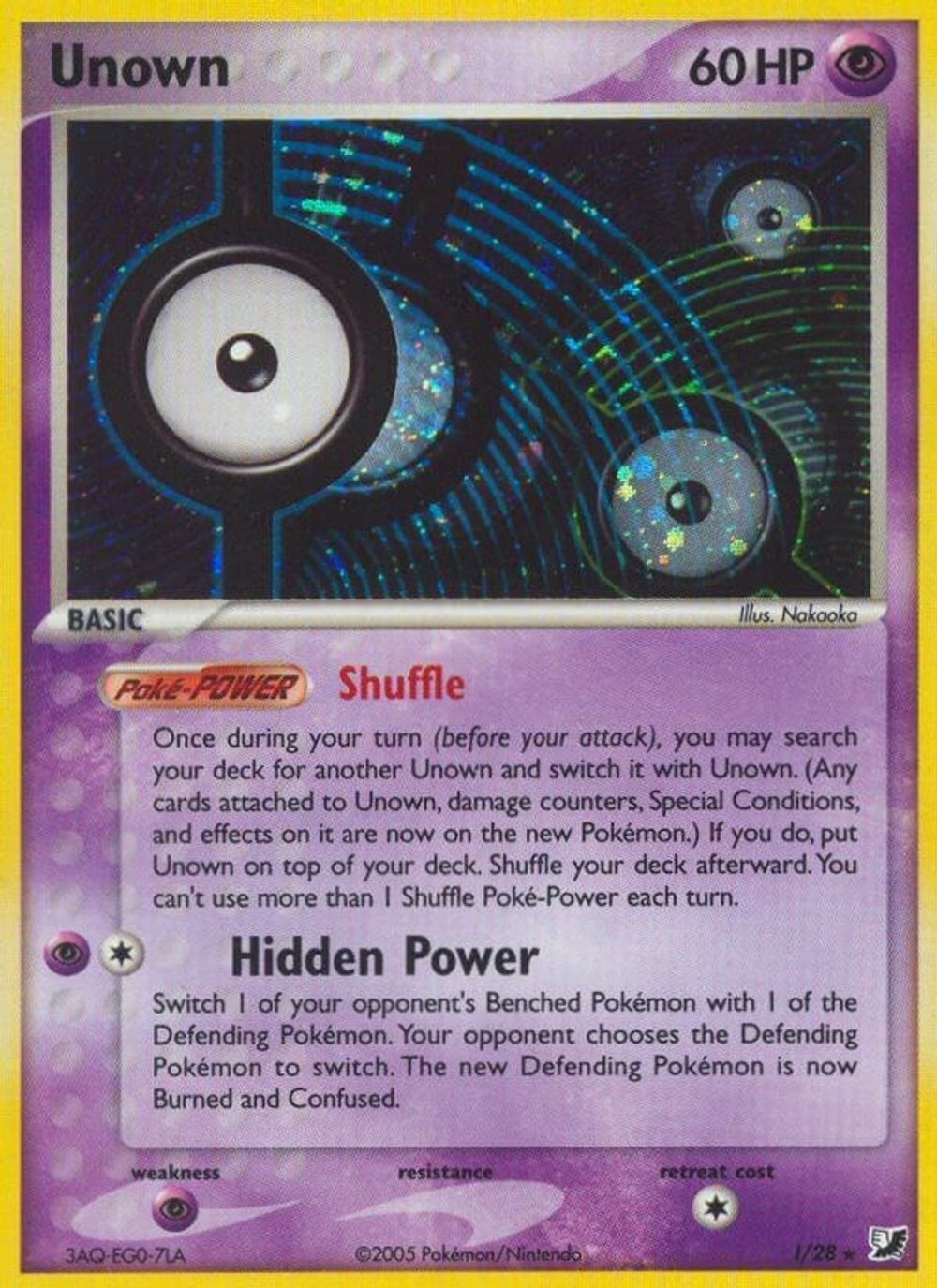 Unown (I) — Unseen Forces
