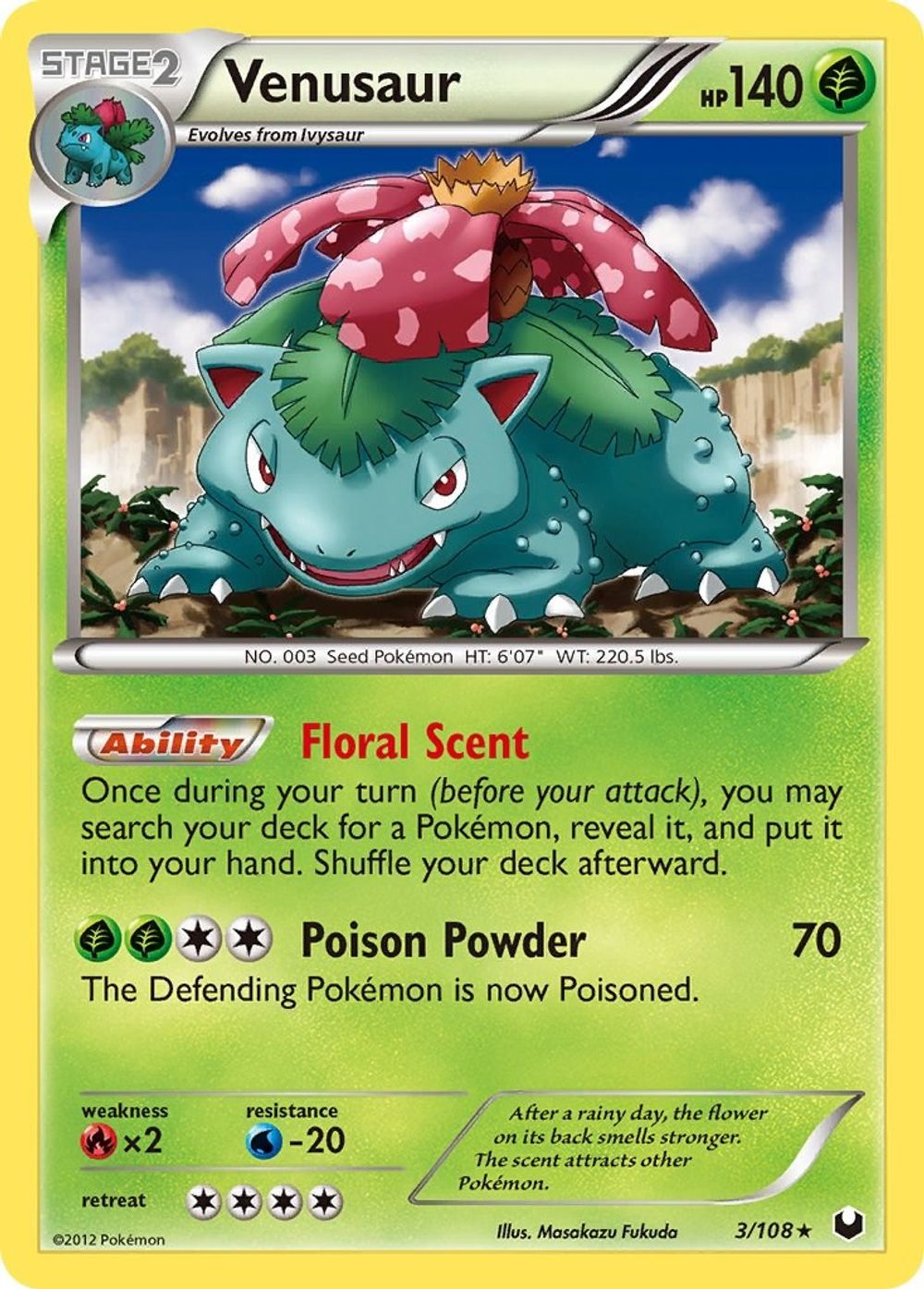 Venusaur — Dark Explorers