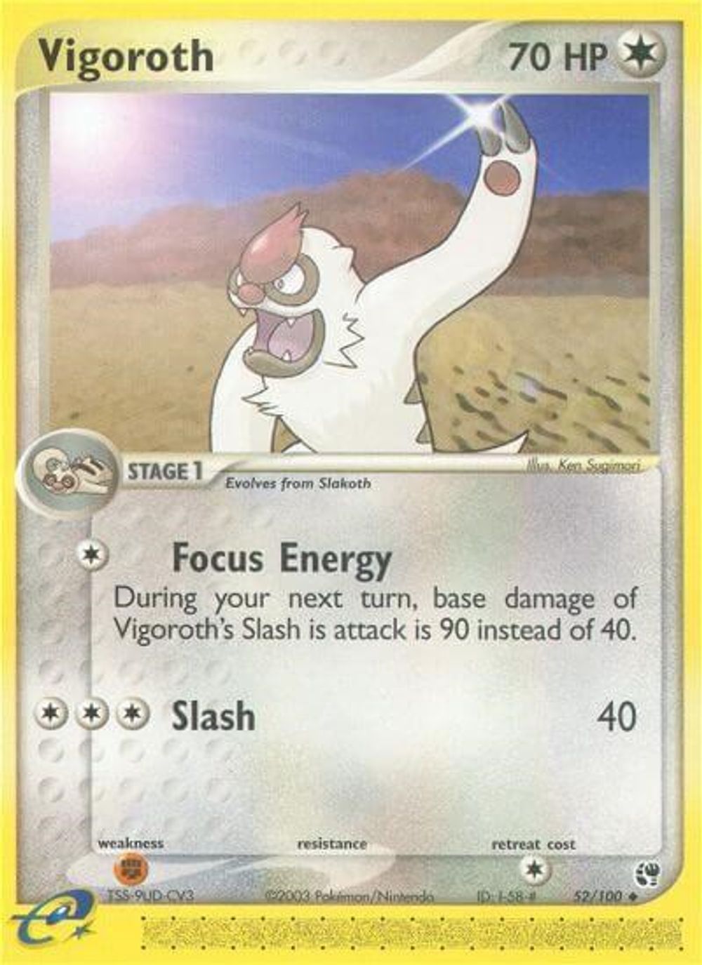 Vigoroth — Sandstorm