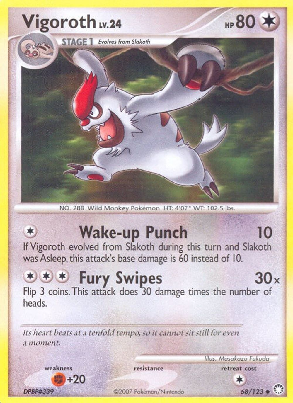 Vigoroth — Mysterious Treasures