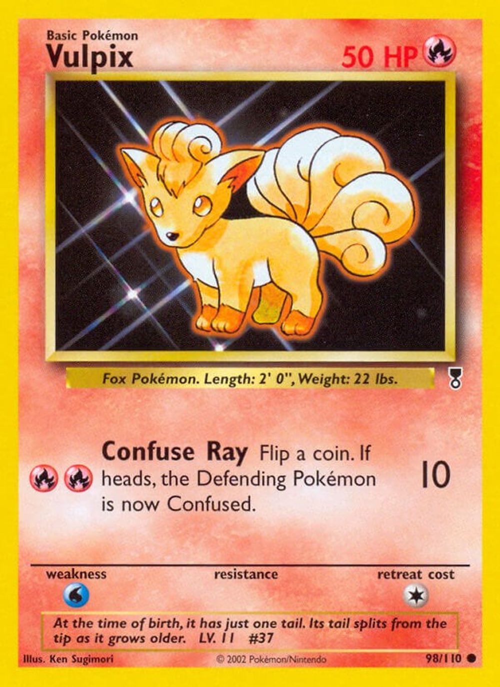 Vulpix — Legendary Collection