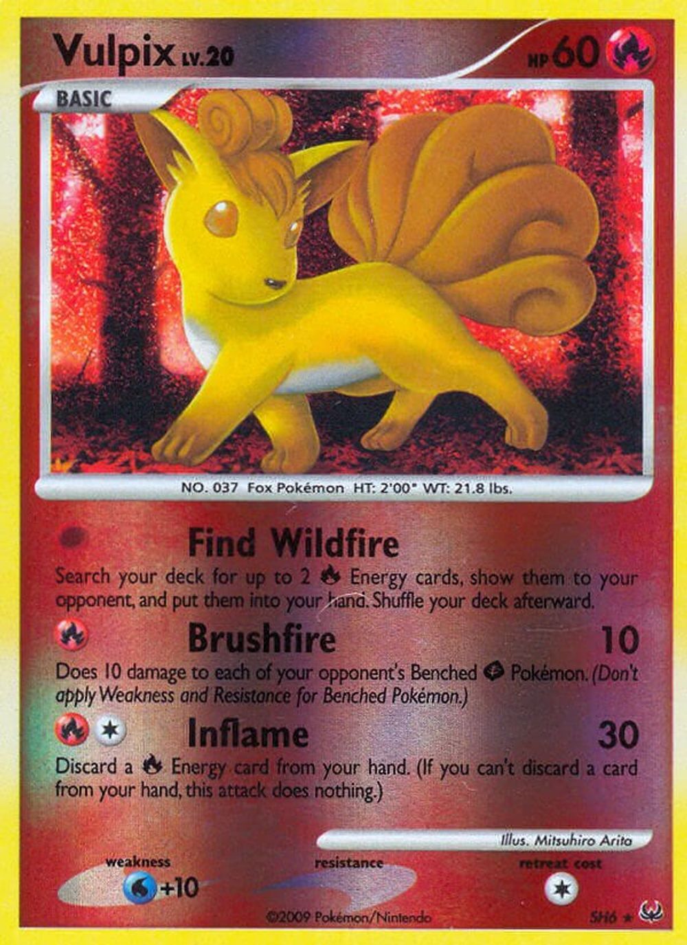 Vulpix (Shiny) — Platinum