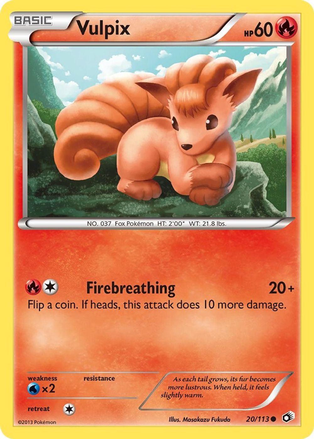 Vulpix — Legendary Treasures