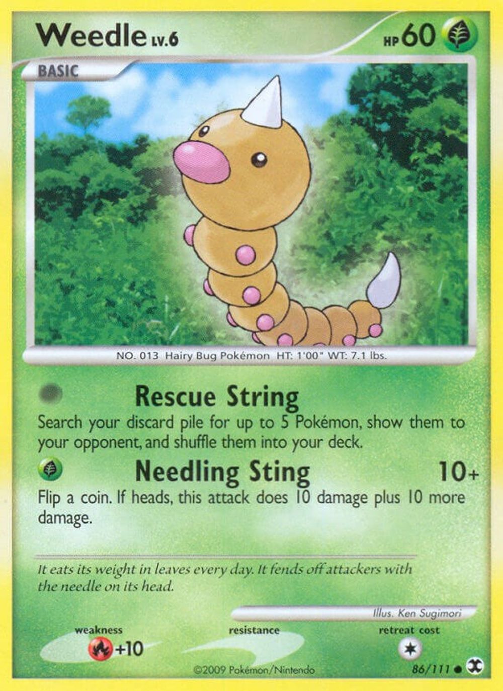 Weedle — Rising Rivals