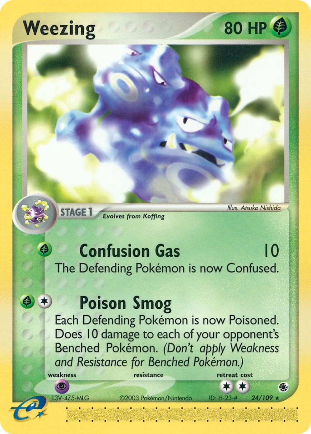 Weezing — Ruby and Sapphire
