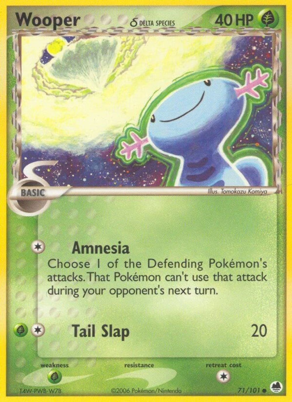 Wooper (Delta Species) — Dragon Frontiers