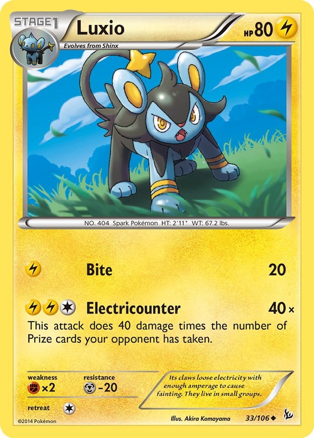 Luxio — XY - Flashfire