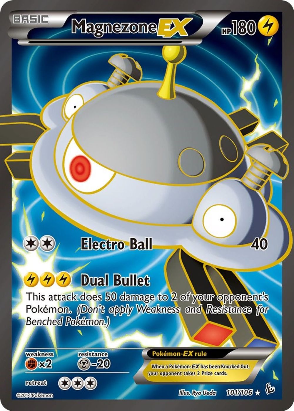 Magnezone EX (101 Full Art) — XY - Flashfire