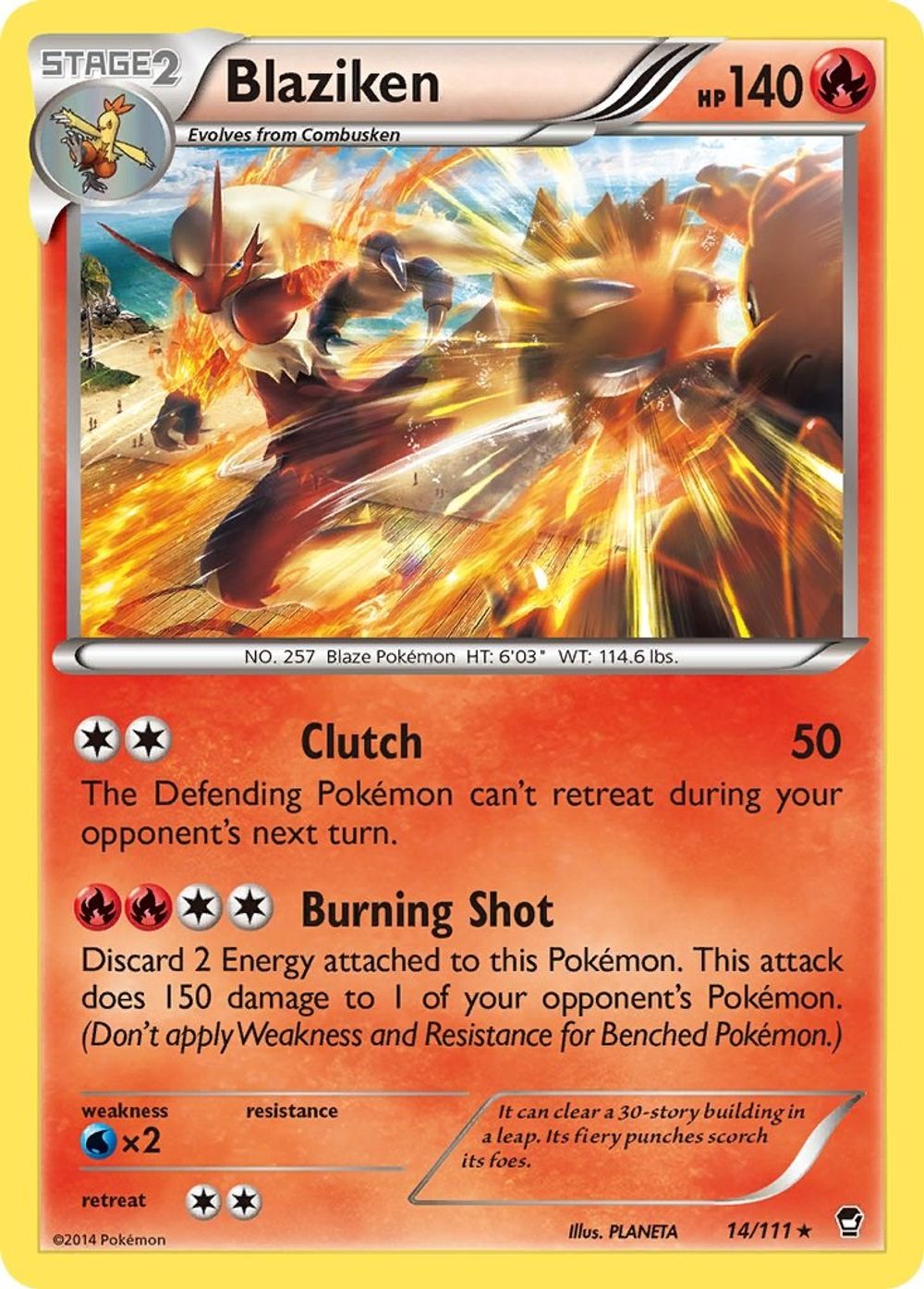 Blaziken — XY - Furious Fists