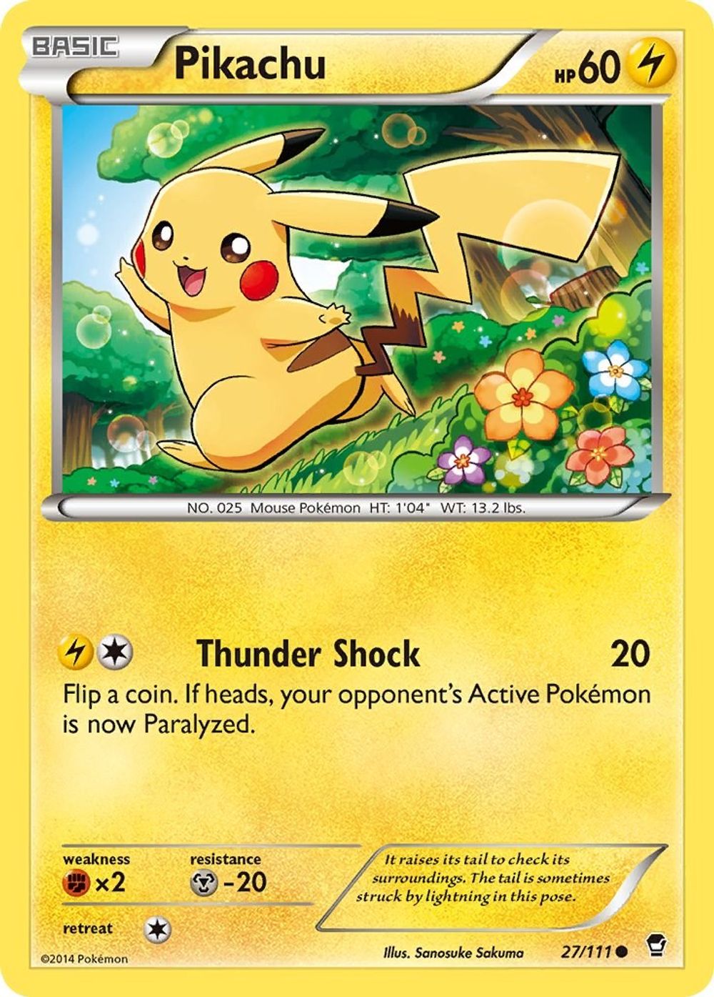 Pikachu — XY - Furious Fists